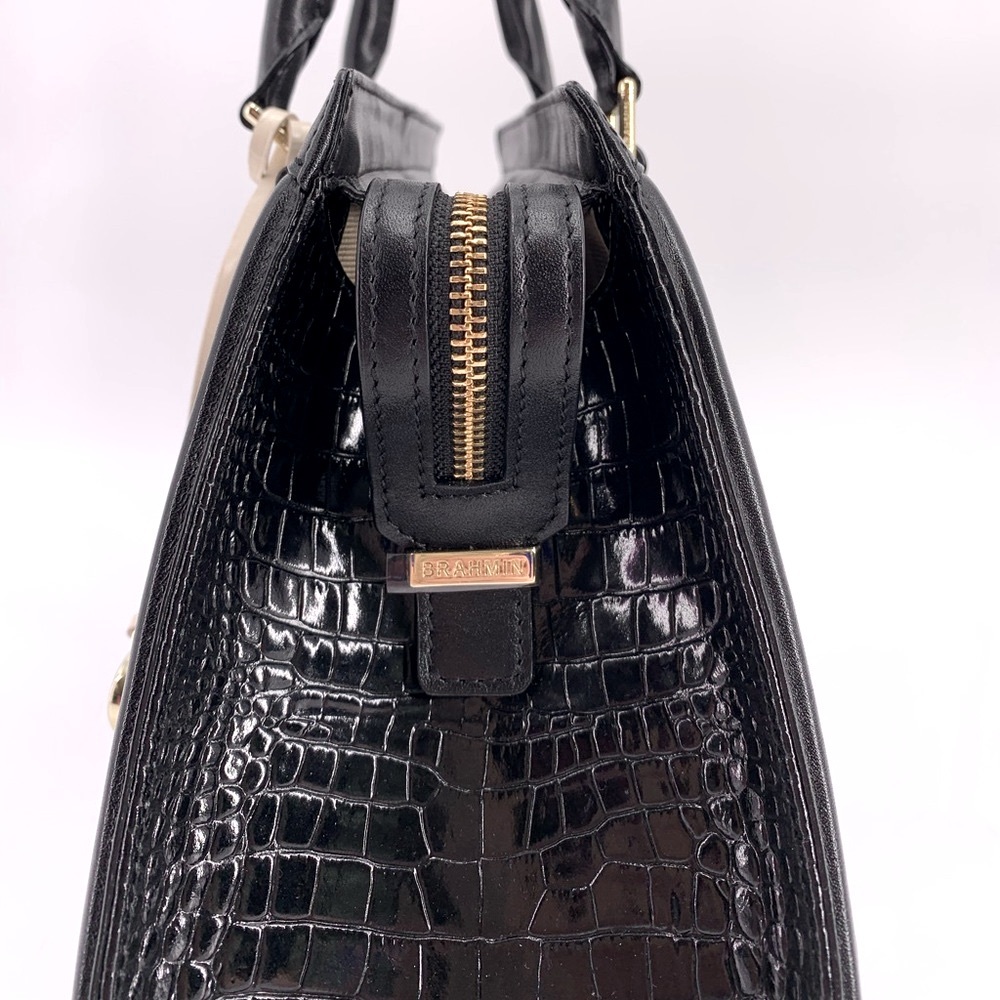 BRAHMIN BLACK CARLISLE ARDEN - Picture 7 of 15